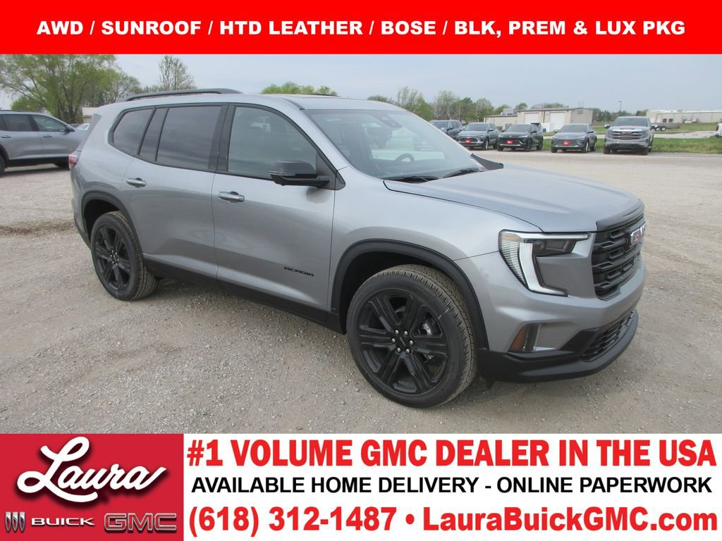New 2026 GMC Acadia Elevation w/ Black Edition