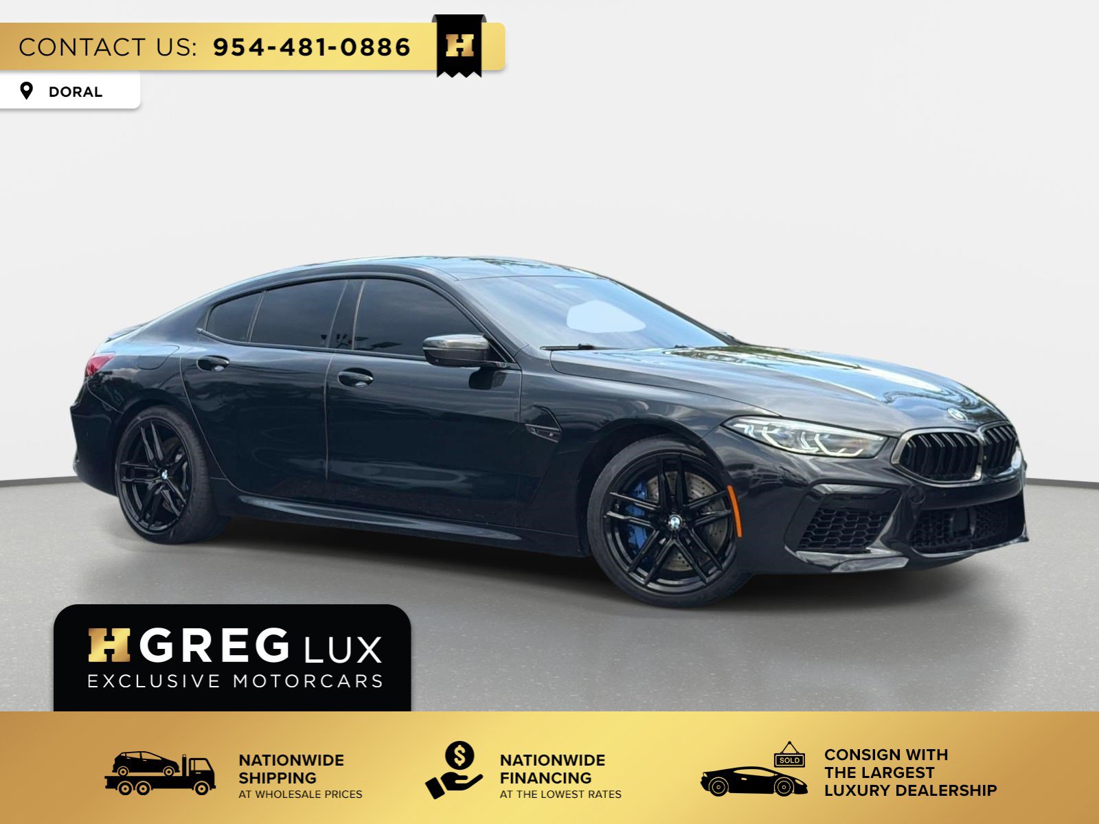 Used 2021 BMW M8 Gran Coupe xDrive AWD/4WD video 1