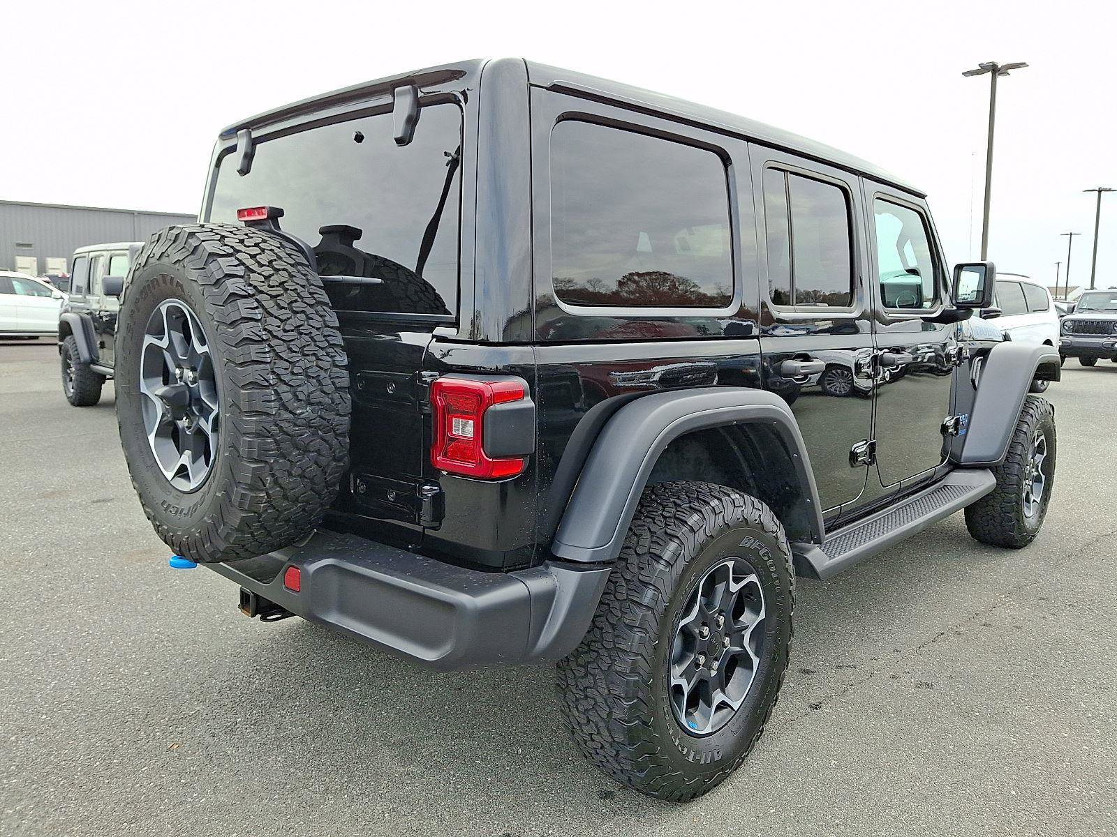 Used 2022 Jeep Wrangler Unlimited Rubicon 4xe w/ Cold Weather Group image 4