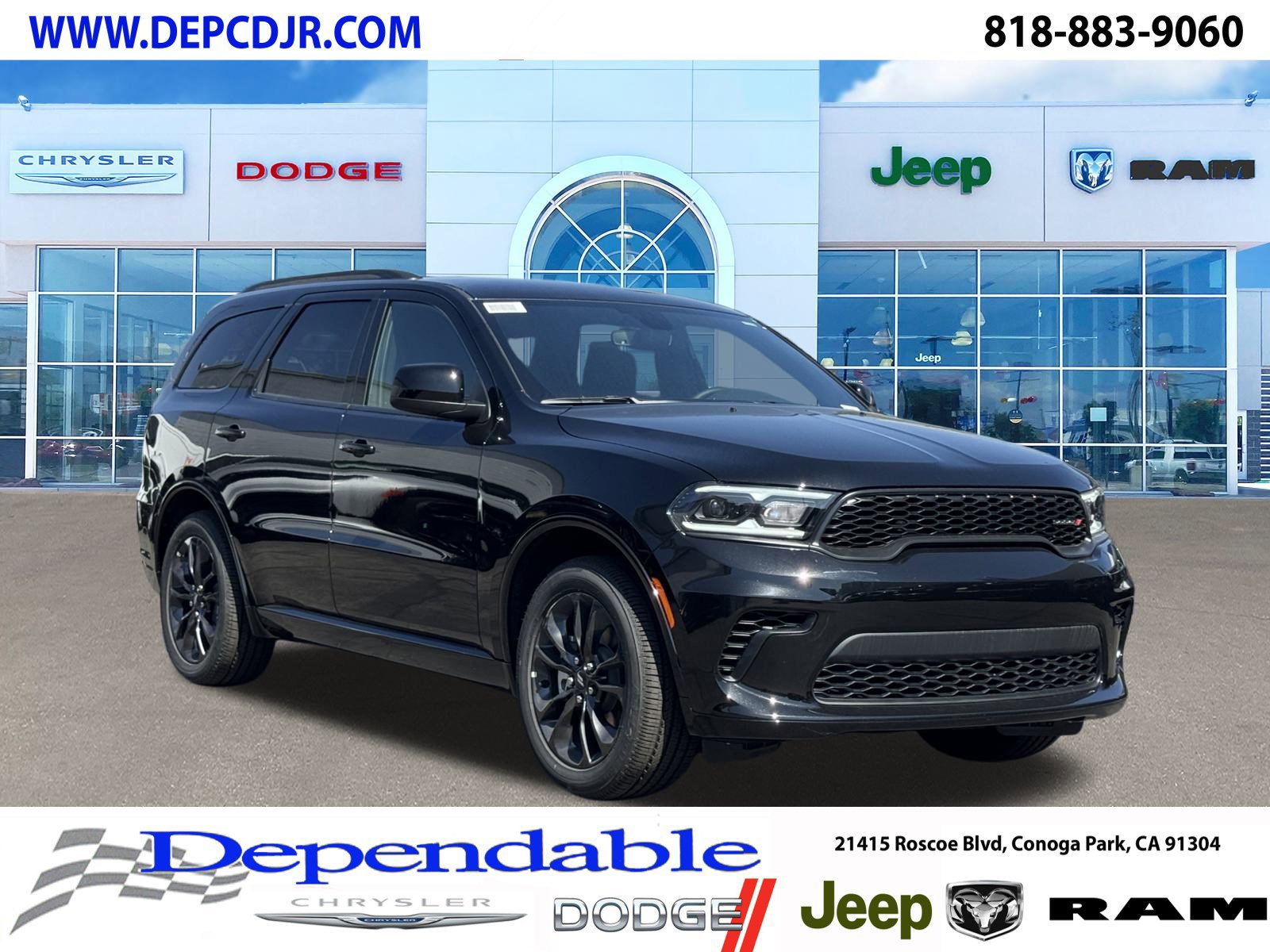 New 2026 Dodge Durango GT w/ Blacktop Package