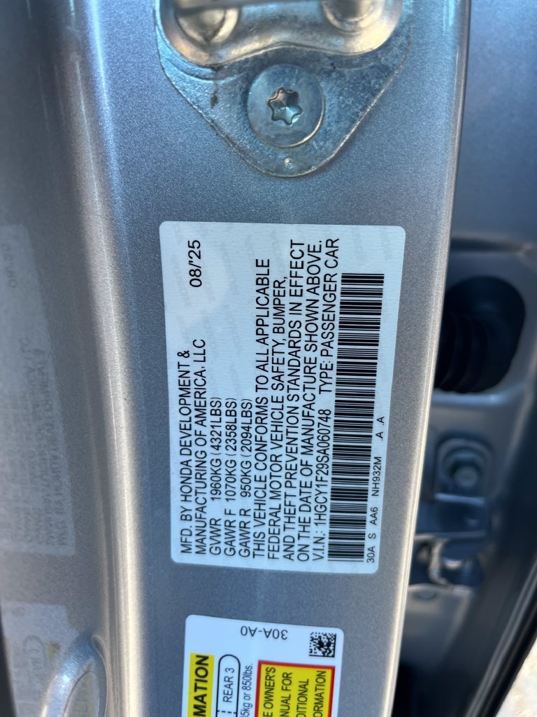 Used 2025 Honda Accord LX image 33
