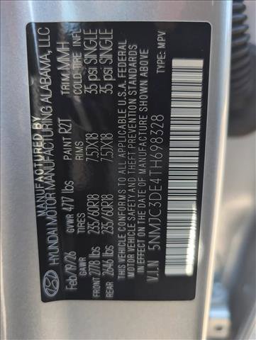 New 2026 Hyundai Tucson SEL image 19