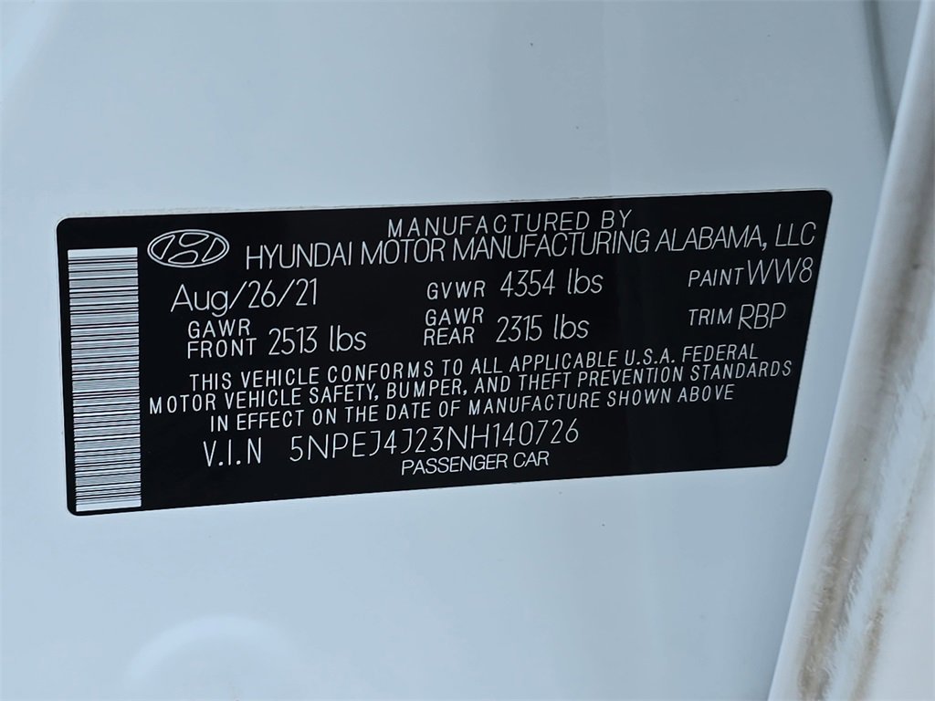 Used 2022 Hyundai Sonata SEL Plus image 34