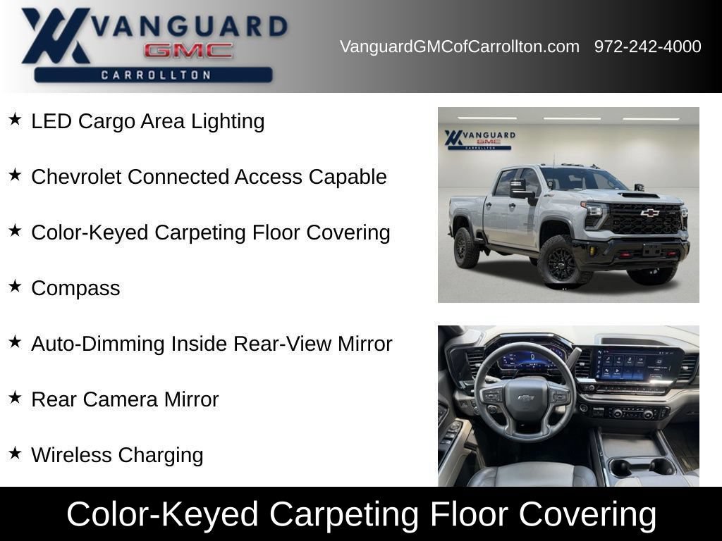 Used 2024 Chevrolet Silverado 2500 ZR2 w/ Technology Package AWD/4WD image 40