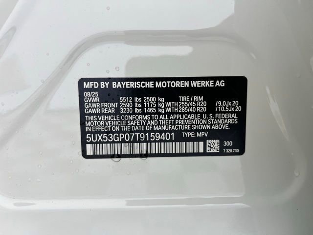 New 2026 BMW X3 xDrive30 w/ M Sport Package AWD/4WD image 26
