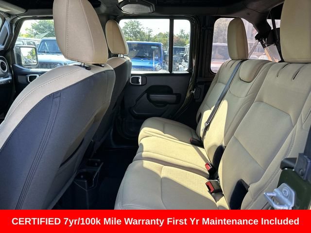 Certified 2022 Jeep Wrangler Unlimited Sport AWD/4WD image 16
