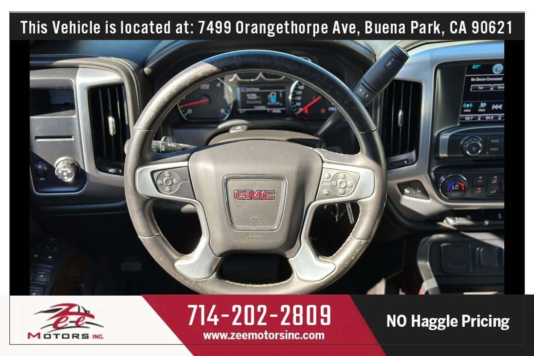 Used 2017 GMC Sierra 1500 SLT w/ Texas SLT Premium Package RWD image 19