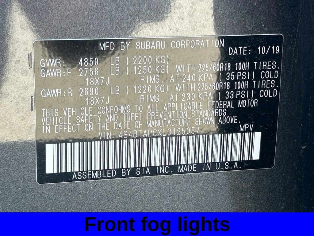 Used 2020 Subaru Outback Touring w/ Popular Package #2 AWD/4WD image 14