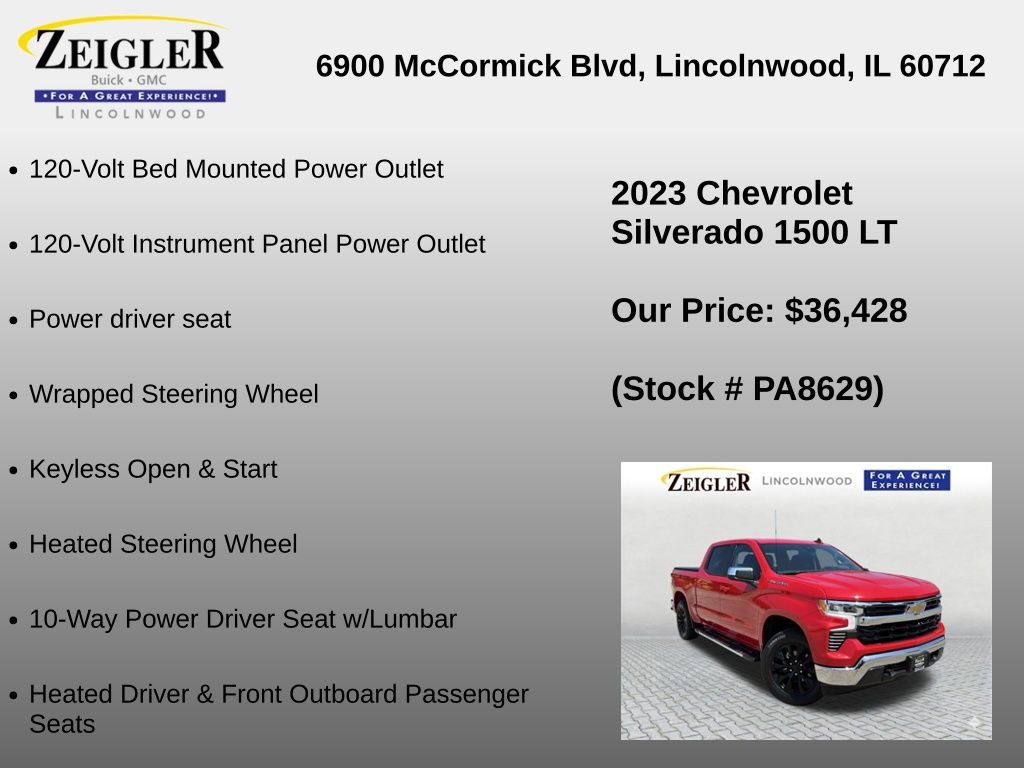 Used 2023 Chevrolet Silverado 1500 LT AWD/4WD image 18