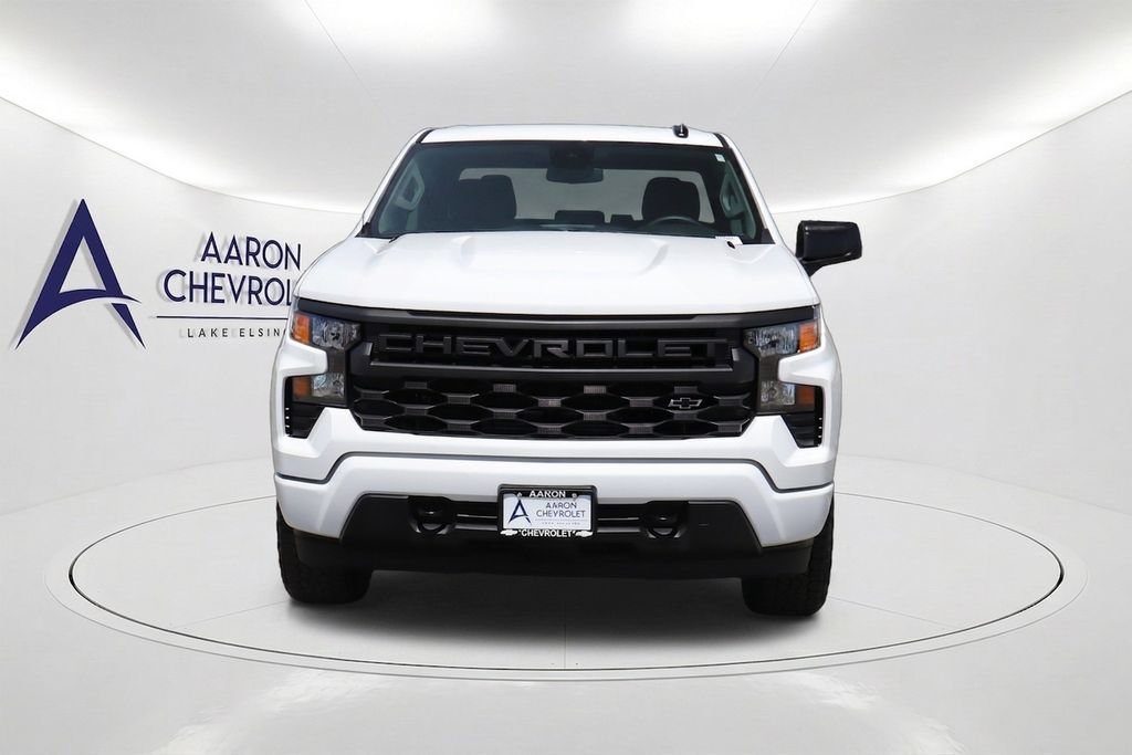 New 2026 Chevrolet Silverado 1500 Custom w/ Turbomax Blackout Package AWD/4WD image 2