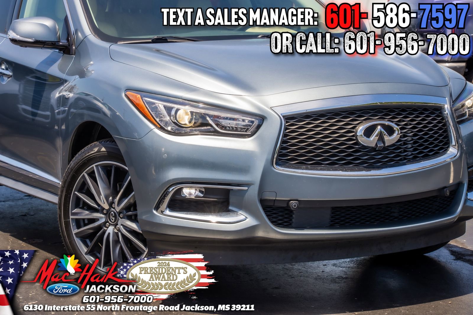 Used 2019 INFINITI QX60 Luxe w/ Sensory Package FWD image 2