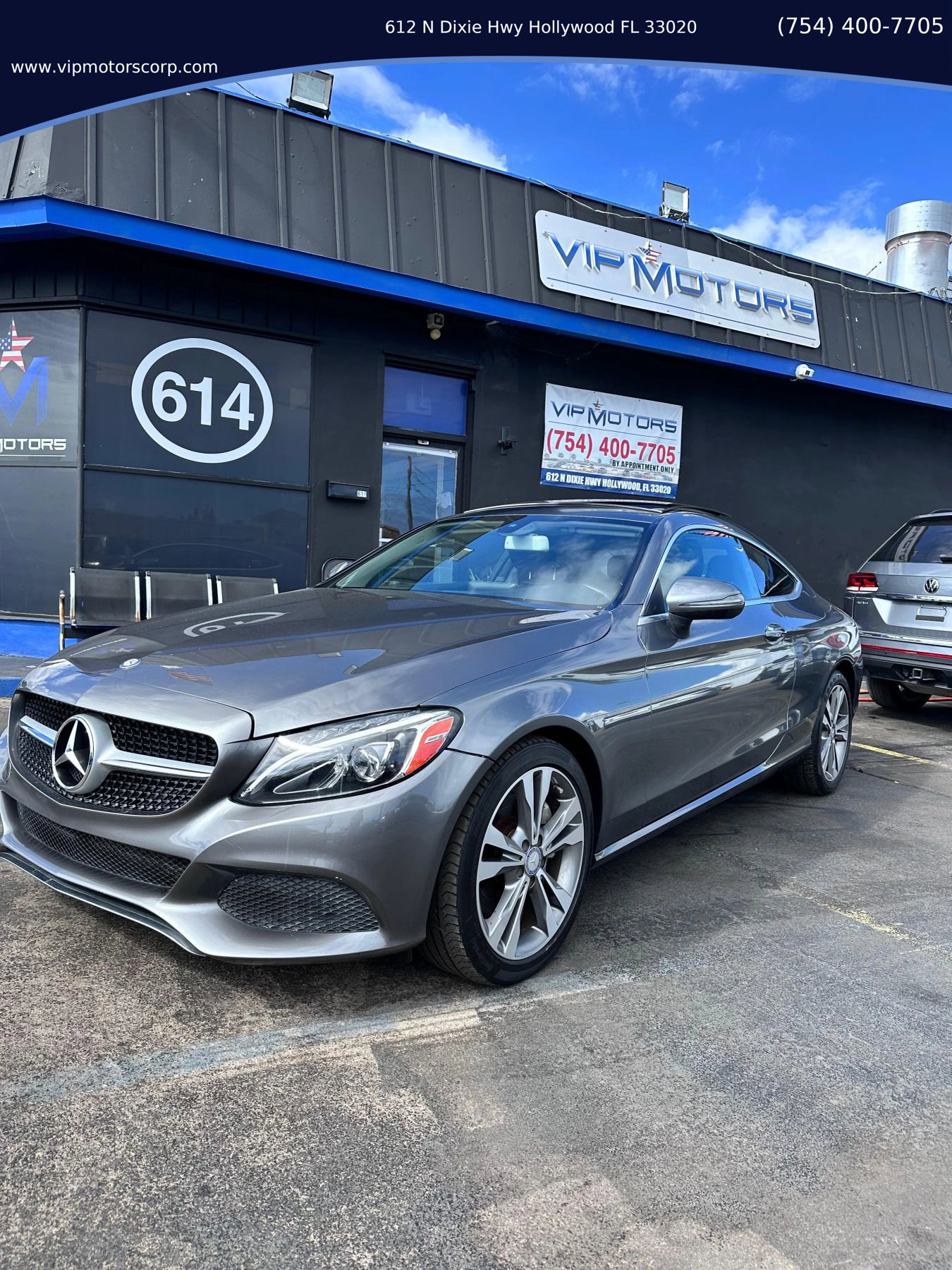 Used 2017 Mercedes-Benz C 300 4MATIC Coupe w/ Premium 2 Package