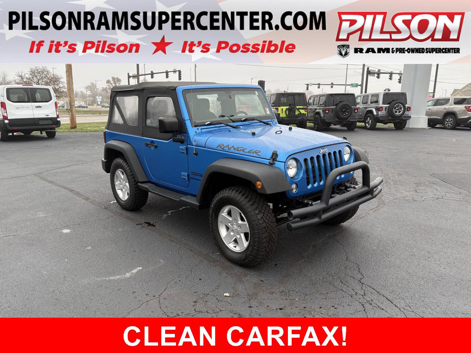 Used 2016 Jeep Wrangler Sport w/ Connectivity Group image 1
