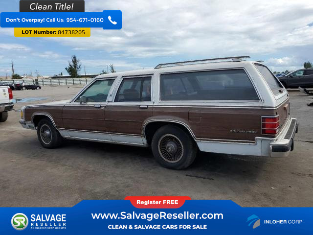 Used 1988 Mercury Grand Marquis Colony Park LS image 3