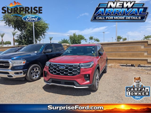Used 2025 Ford Explorer Platinum w/ Ultimate Package