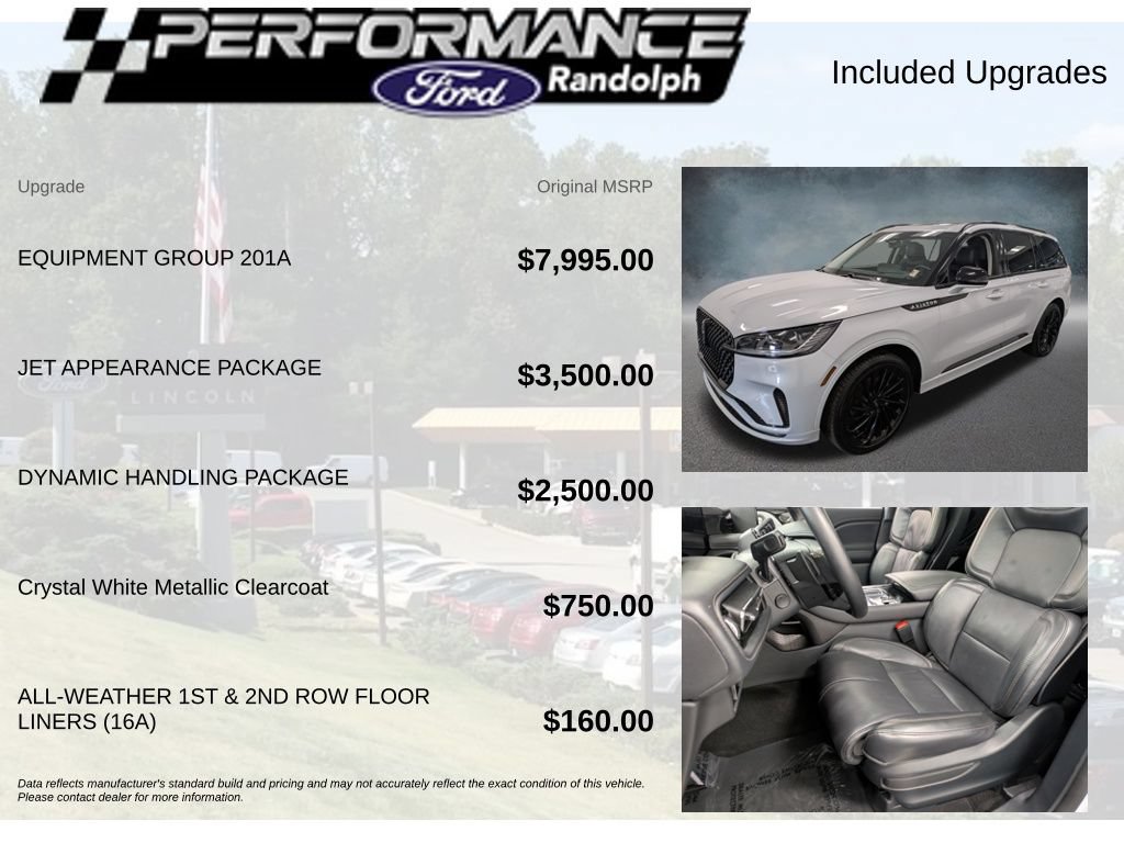 Used 2025 Lincoln Aviator Reserve w/ Equipment Group 201A AWD/4WD image 7