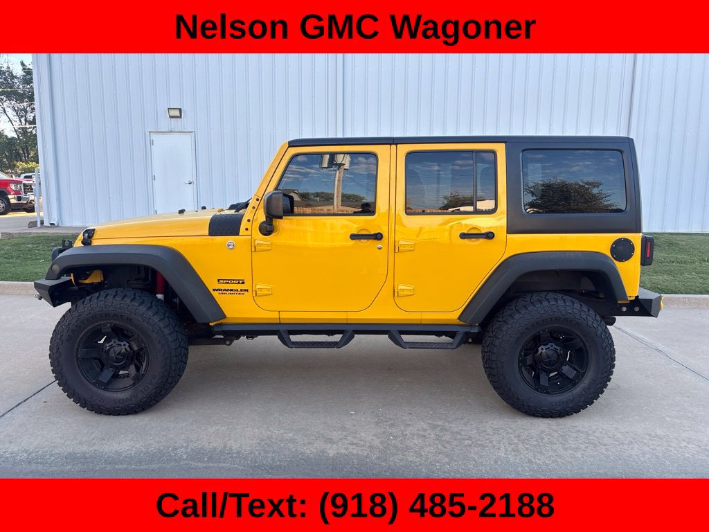 Used 2015 Jeep Wrangler Unlimited Sport w/ Quick Order Package 24S AWD/4WD image 8