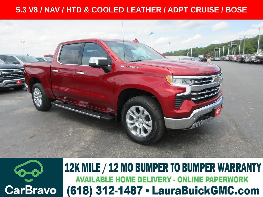 Certified 2024 Chevrolet Silverado 1500 LTZ w/ LTZ Convenience Package II