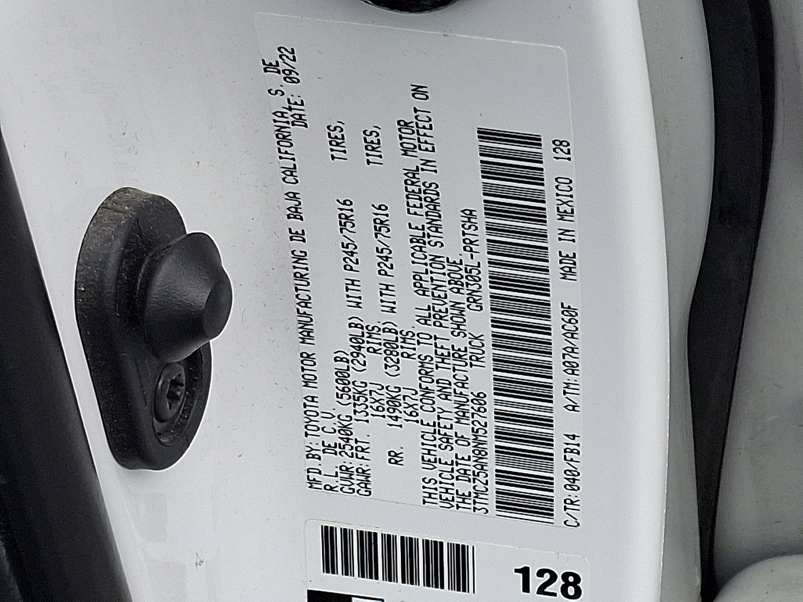 Used 2022 Toyota Tacoma 4x4 Double Cab image 26