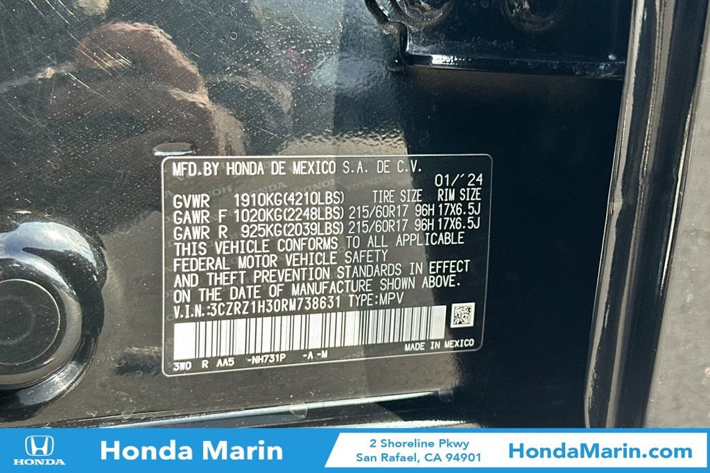 Used 2024 Honda HR-V LX image 34