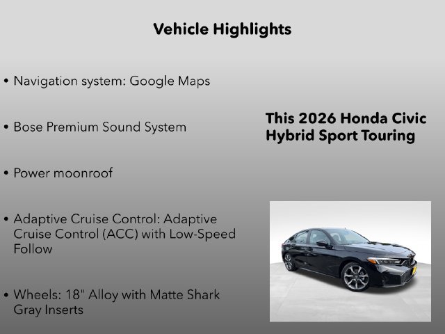 New 2026 Honda Civic Sport Touring image 5