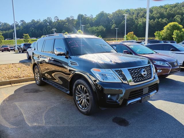 Used 2019 Nissan Armada Platinum w/ Captain's Chairs Package RWD image 3