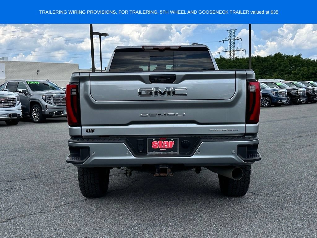Certified 2024 GMC Sierra 2500 Denali Ultimate w/ Snow Plow Prep/Camper Package AWD/4WD image 9