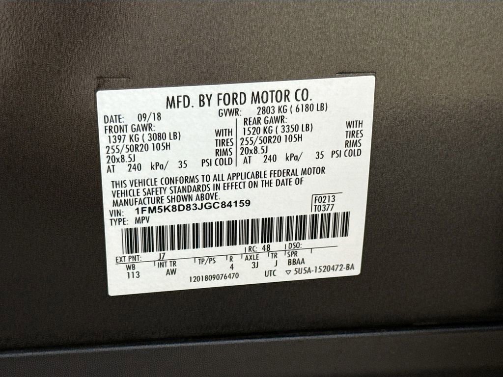 Used 2018 Ford Explorer XLT w/ Equipment Group 202A image 33