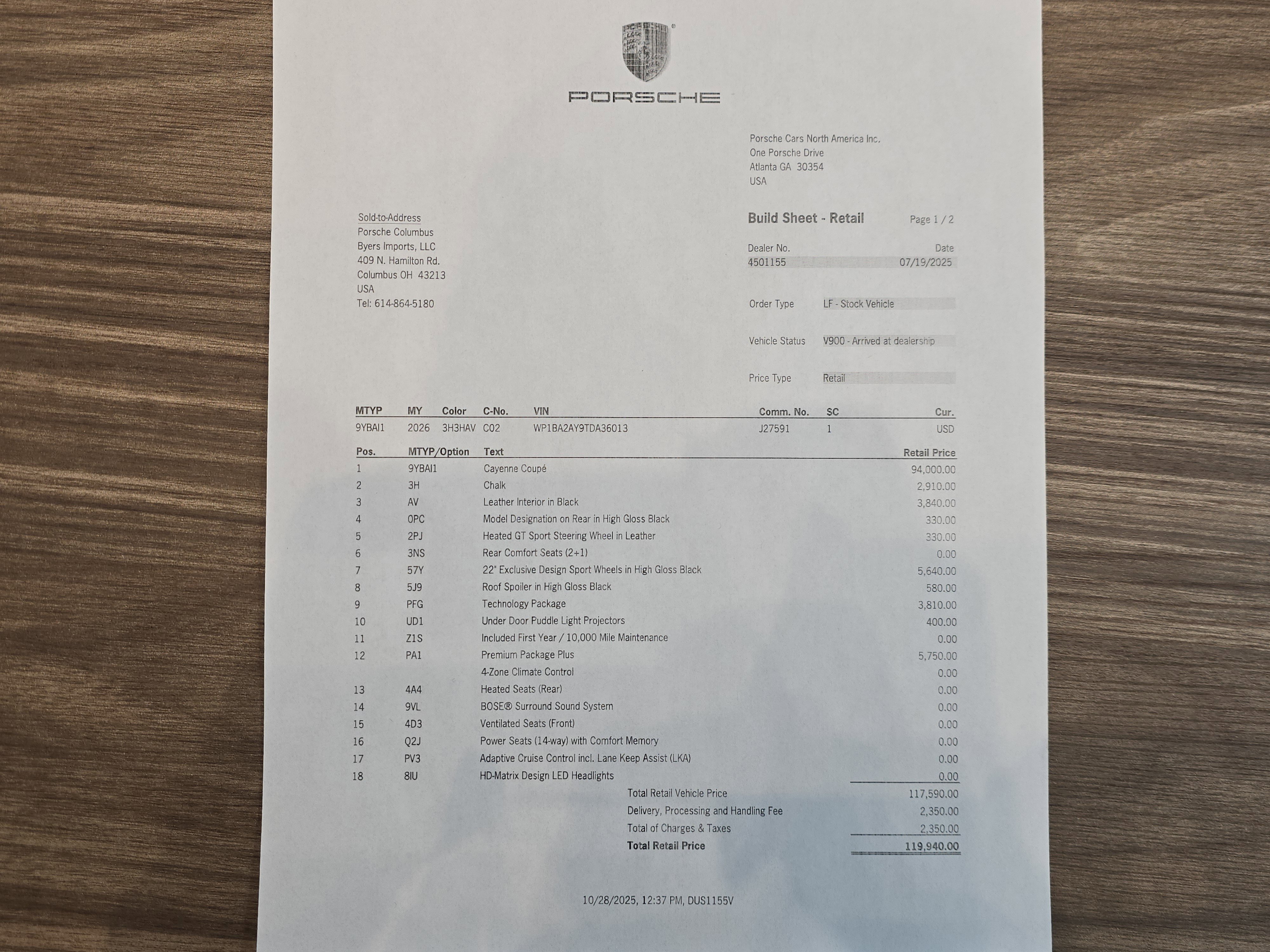 New 2026 Porsche Cayenne Coupe image 29