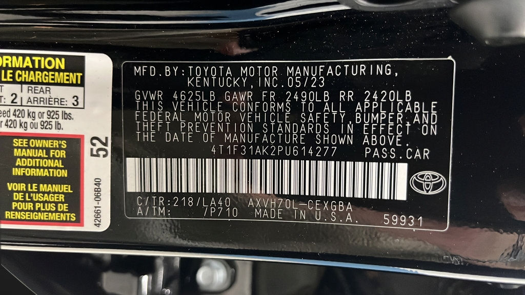 Used 2023 Toyota Camry XLE w/ Cold Weather Package FWD image 28