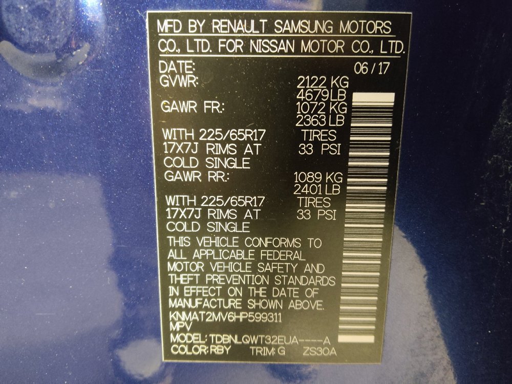 Used 2017 Nissan Rogue SV image 33