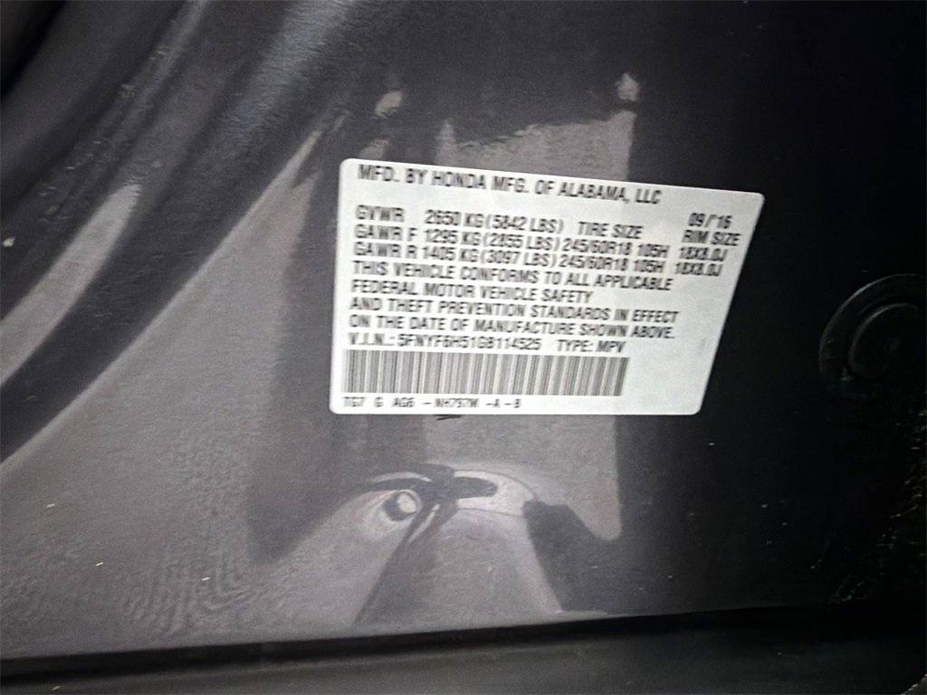 Used 2016 Honda Pilot EX-L image 33