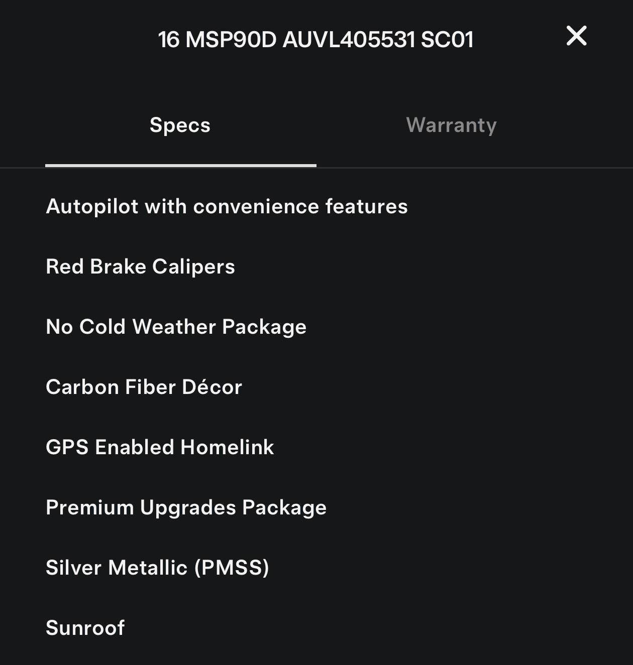 Used 2016 Tesla Model S P90D AWD/4WD image 6