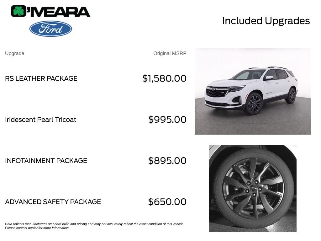 Used 2022 Chevrolet Equinox RS w/ RS Leather Package AWD/4WD image 4