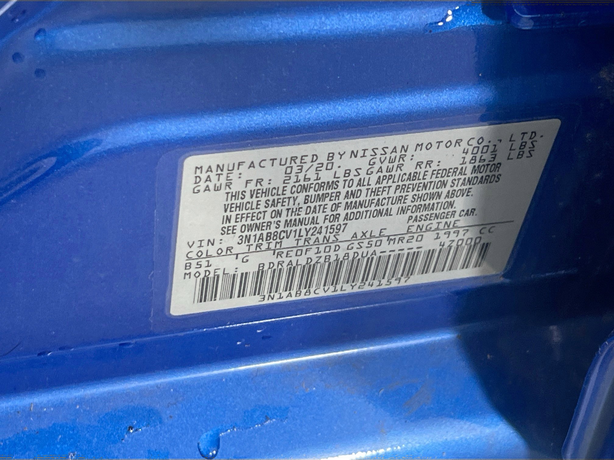 Used 2020 Nissan Sentra SV image 29