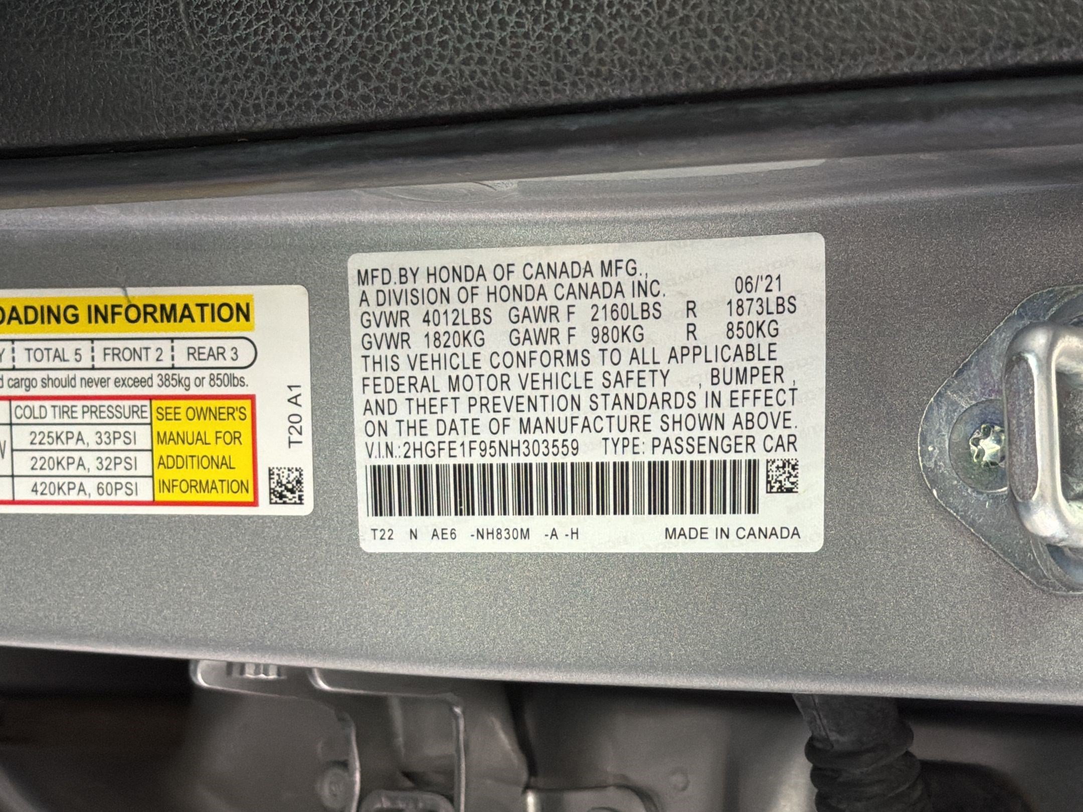 Certified 2022 Honda Civic Touring image 23