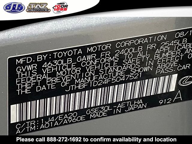 Used 2015 Lexus IS 250 RWD image 20