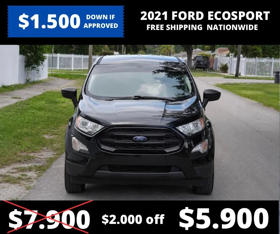 Used 2021 Ford EcoSport S FWD image 2
