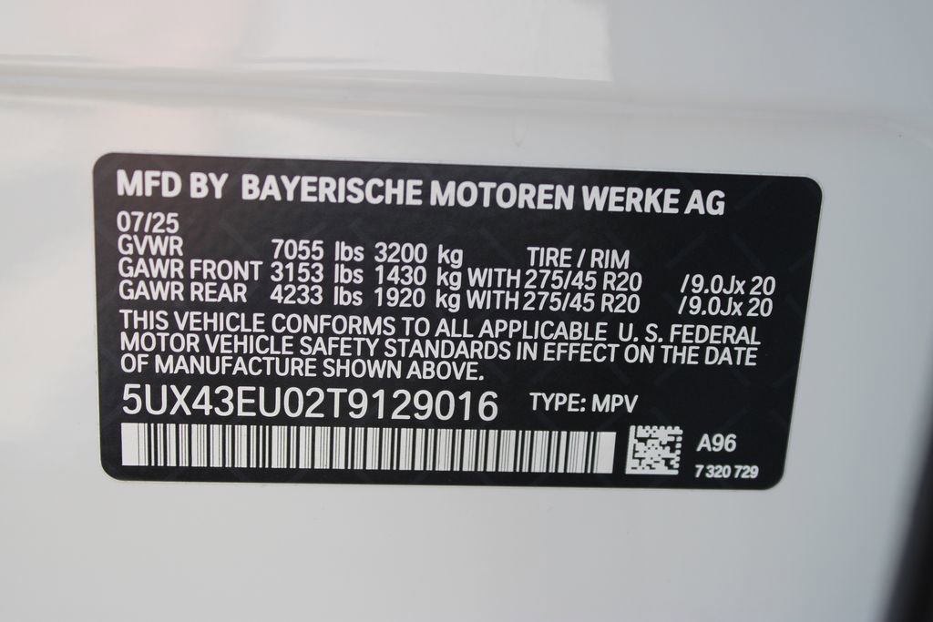 New 2026 BMW X5 xDrive50e w/ M Sport Package image 53