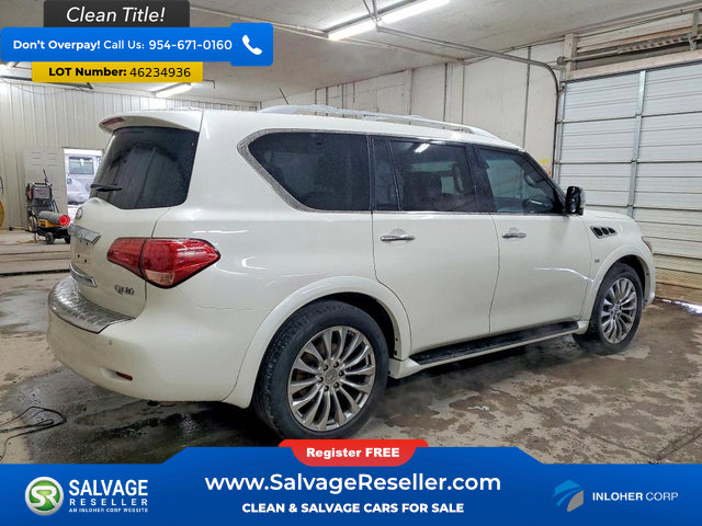 Used 2017 INFINITI QX80 4WD w/ Deluxe Technology Package image 4