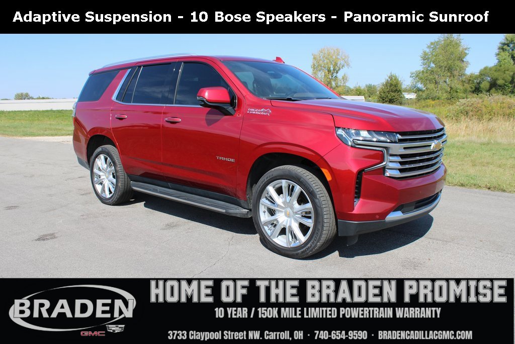 Used 2023 Chevrolet Tahoe High Country