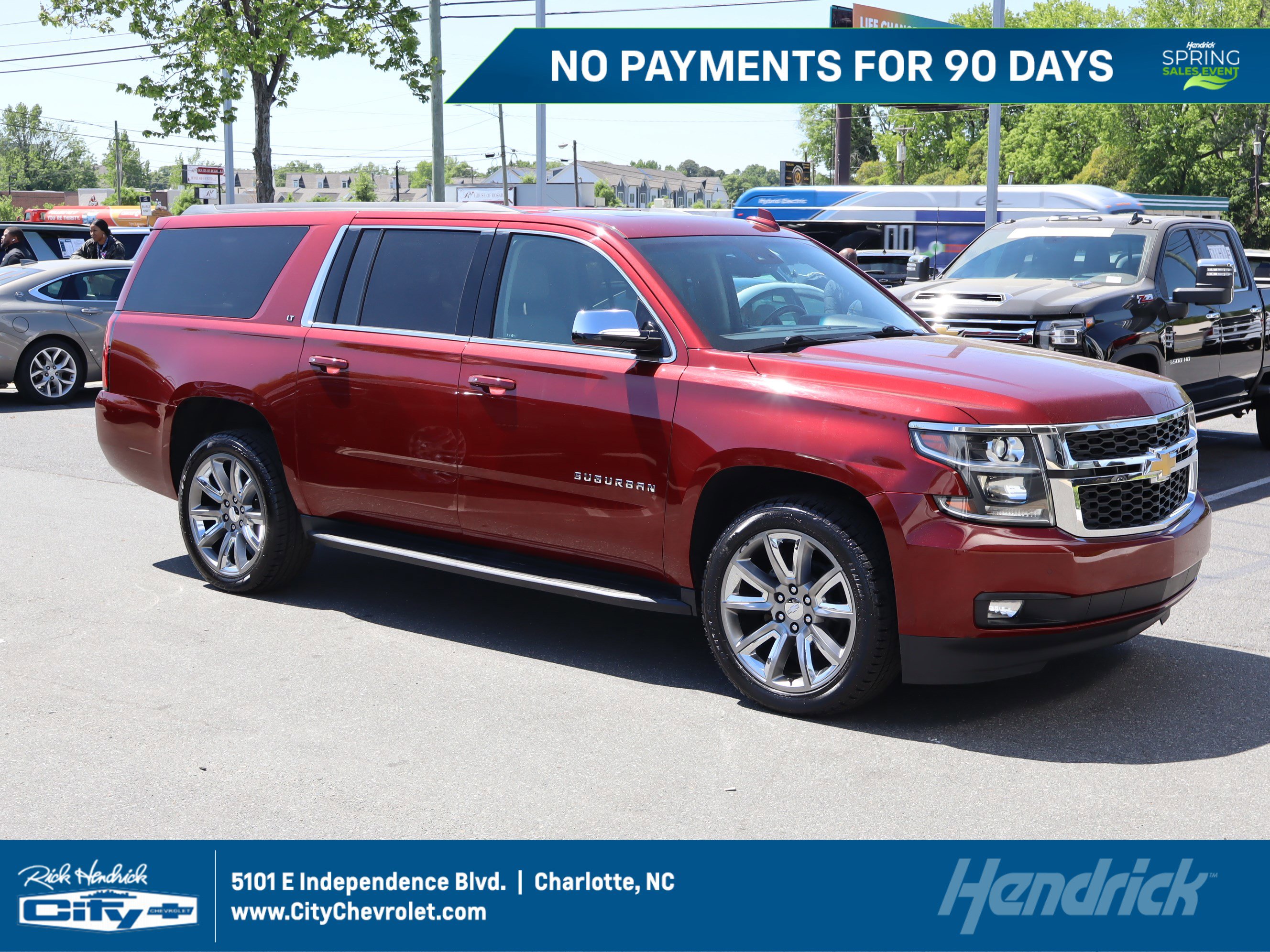 Used 2017 Chevrolet Suburban LT AWD/4WD image 1