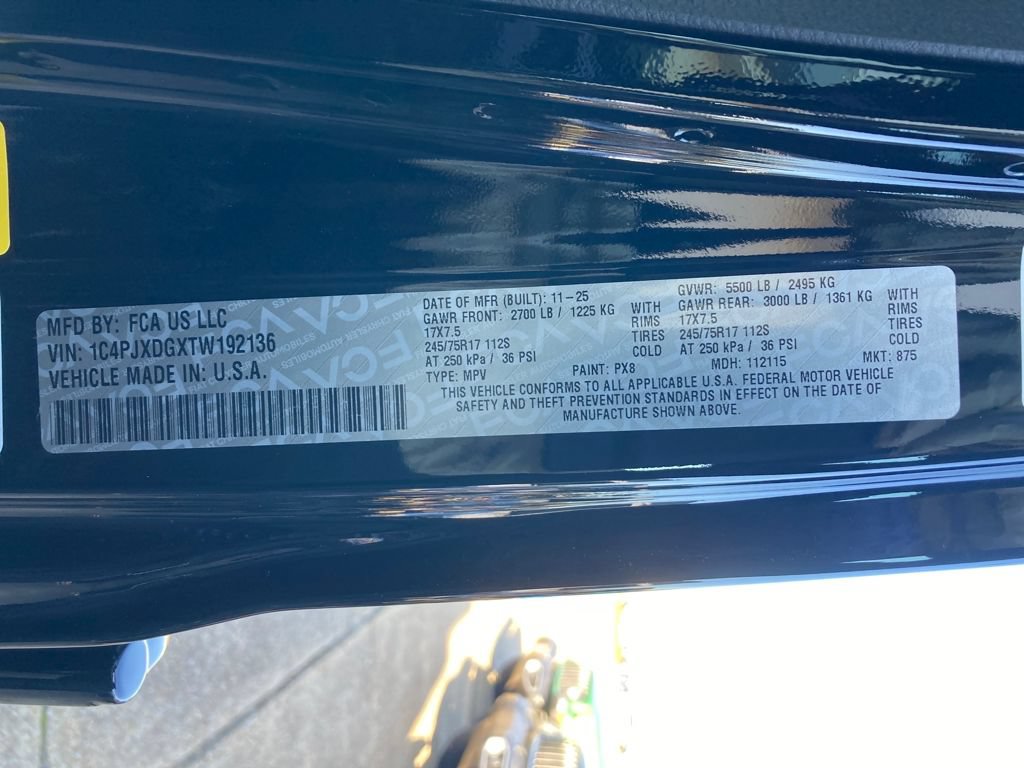 New 2026 Jeep Wrangler Unlimited Sport AWD/4WD image 30
