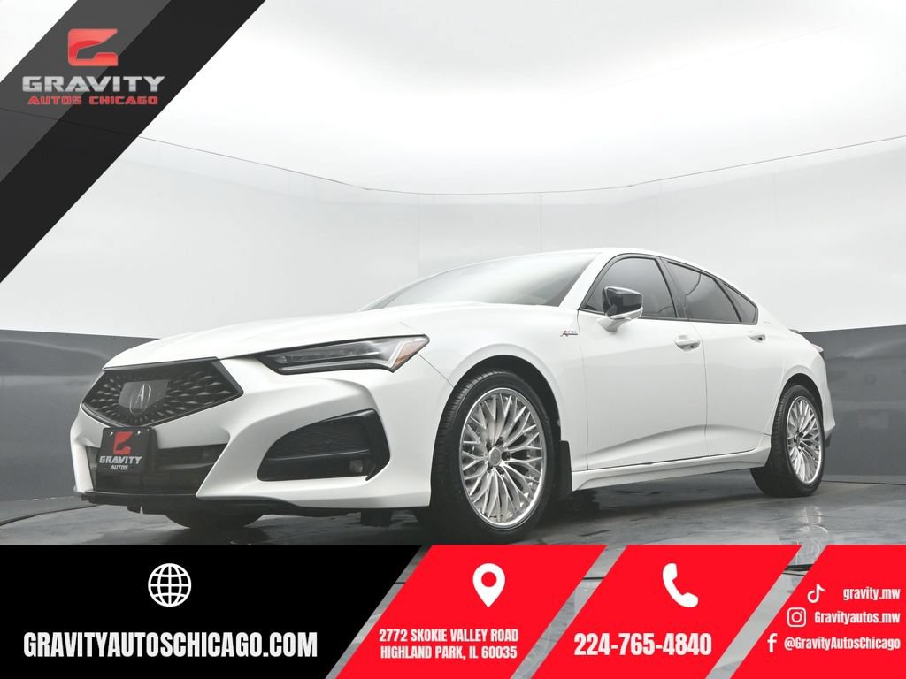 Used 2023 Acura TLX w/ A-SPEC Package AWD/4WD image 1