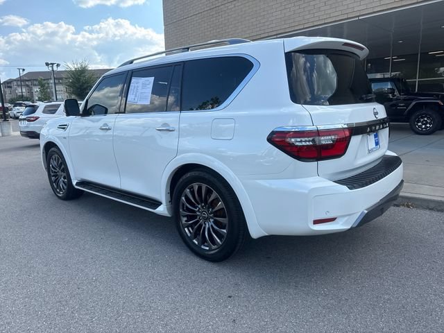 Used 2021 Nissan Armada Platinum w/ Captain's Chairs Package AWD/4WD image 2