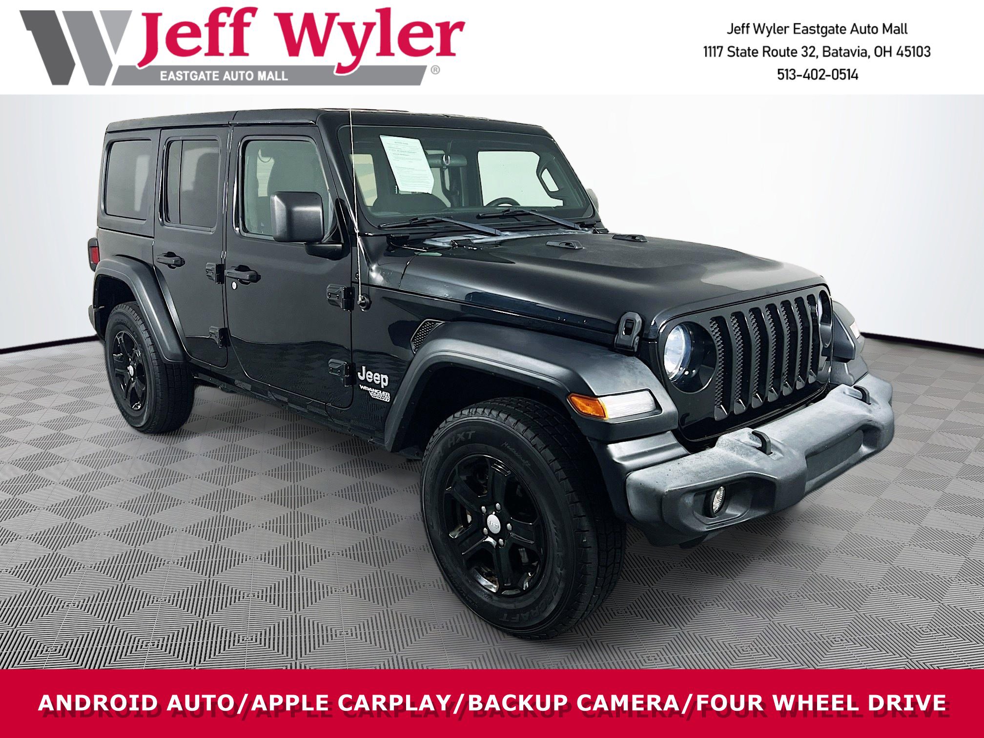 Used 2019 Jeep Wrangler Unlimited Sport S