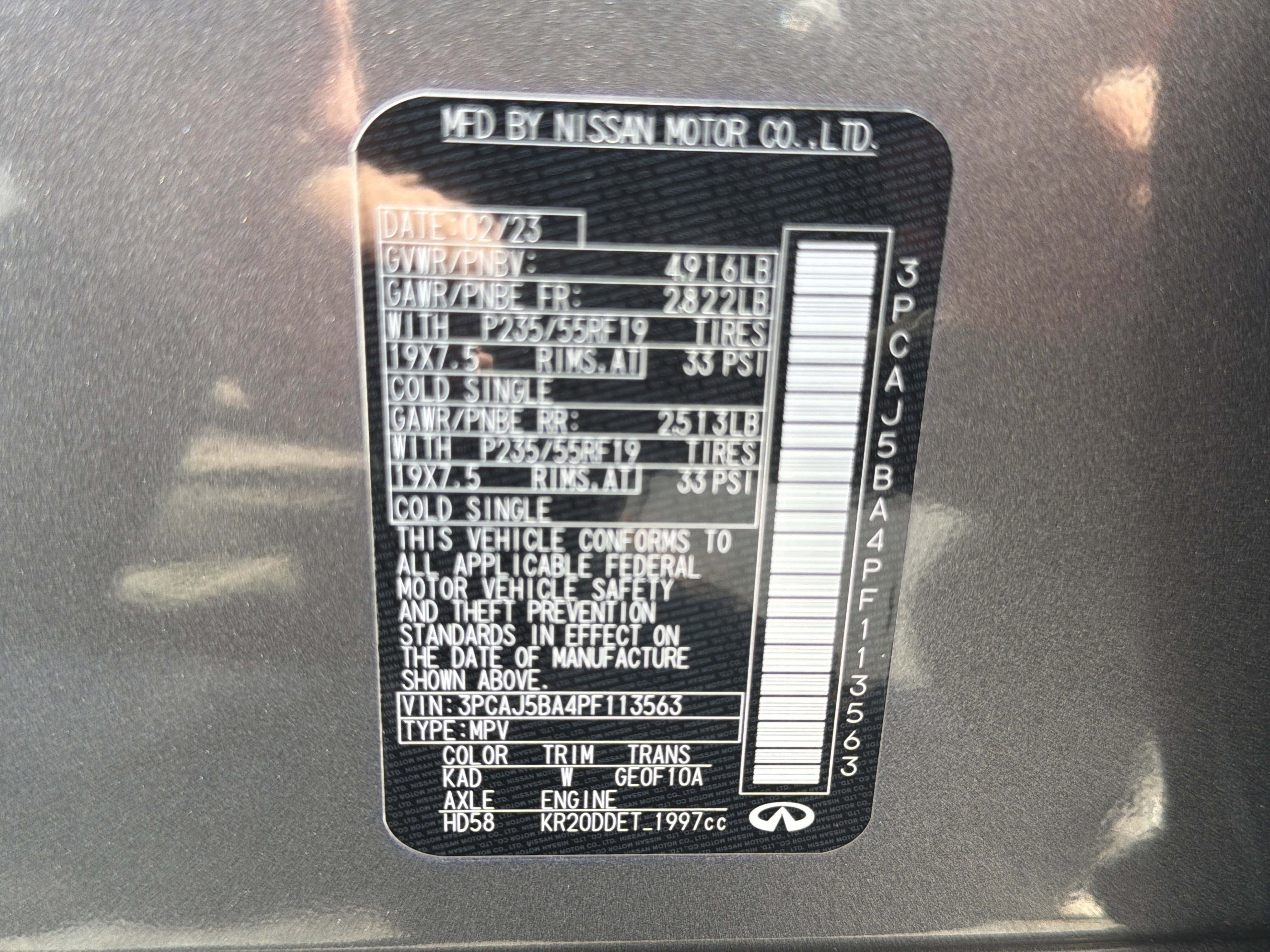 Used 2023 INFINITI QX50 Luxe FWD image 17