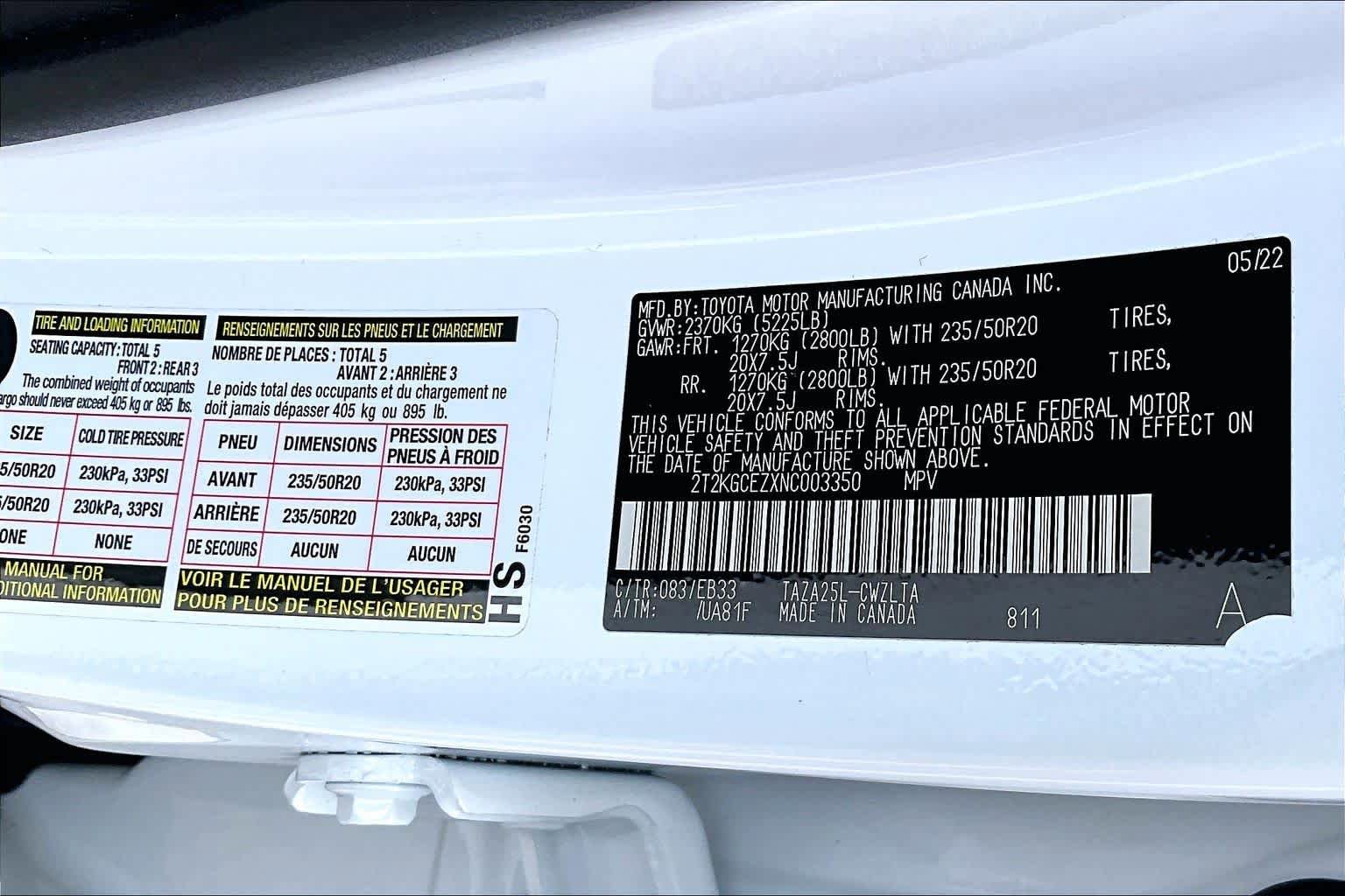 Used 2022 Lexus NX 350 F Sport w/ Towing Package (2000 Lbs) AWD/4WD image 39