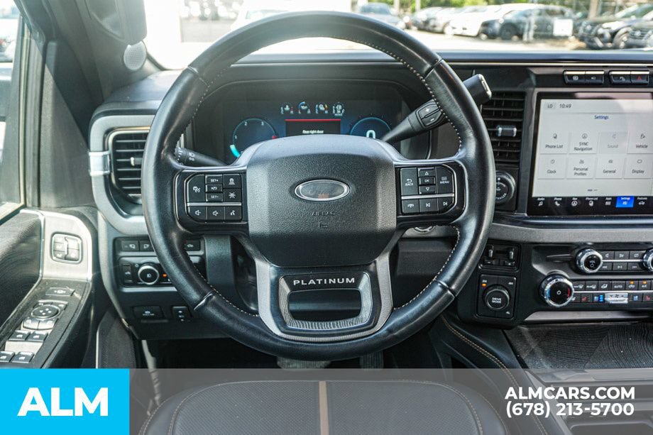Used 2023 Ford F450 Platinum w/ Camper Package AWD/4WD image 28