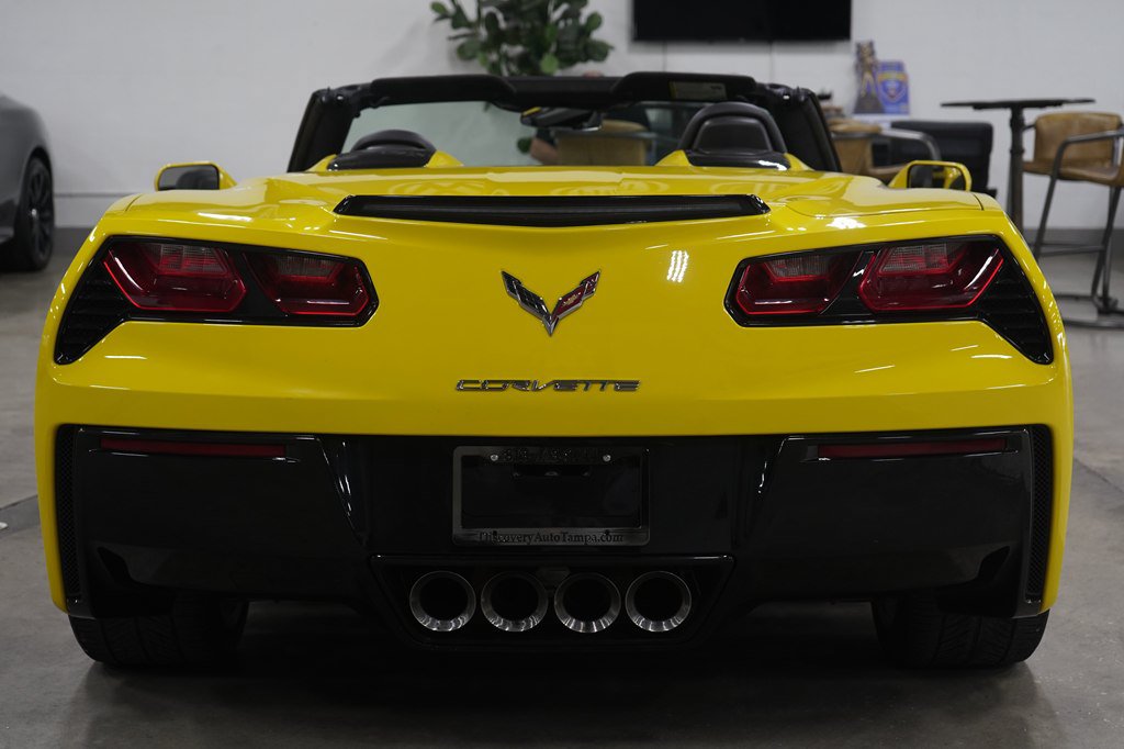 Used 2015 Chevrolet Corvette Stingray Convertible w/ 3LT Preferred Equipment Group RWD image 8